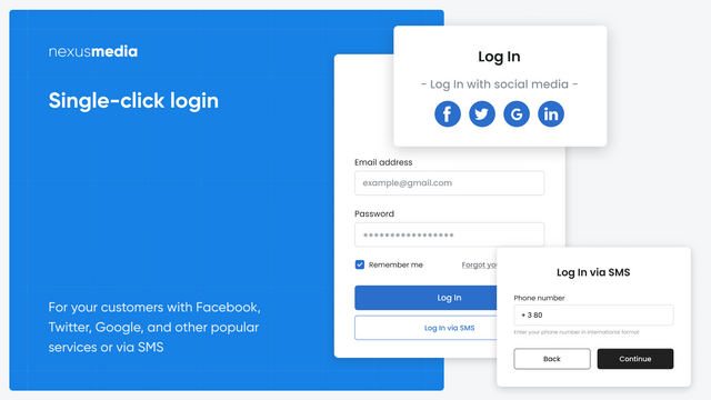 EasyAuth Social Login & OTP