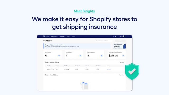 Freighty Shipping Insurance