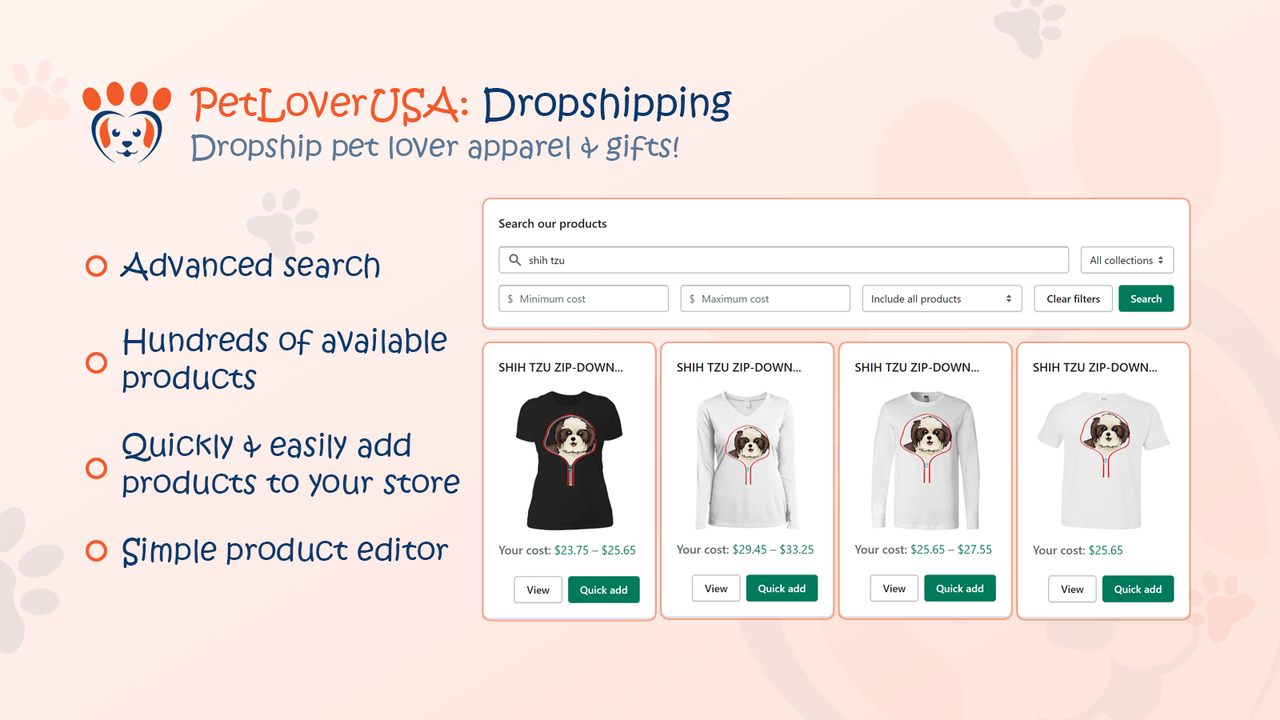 PetLoverUSA: Dropshipping