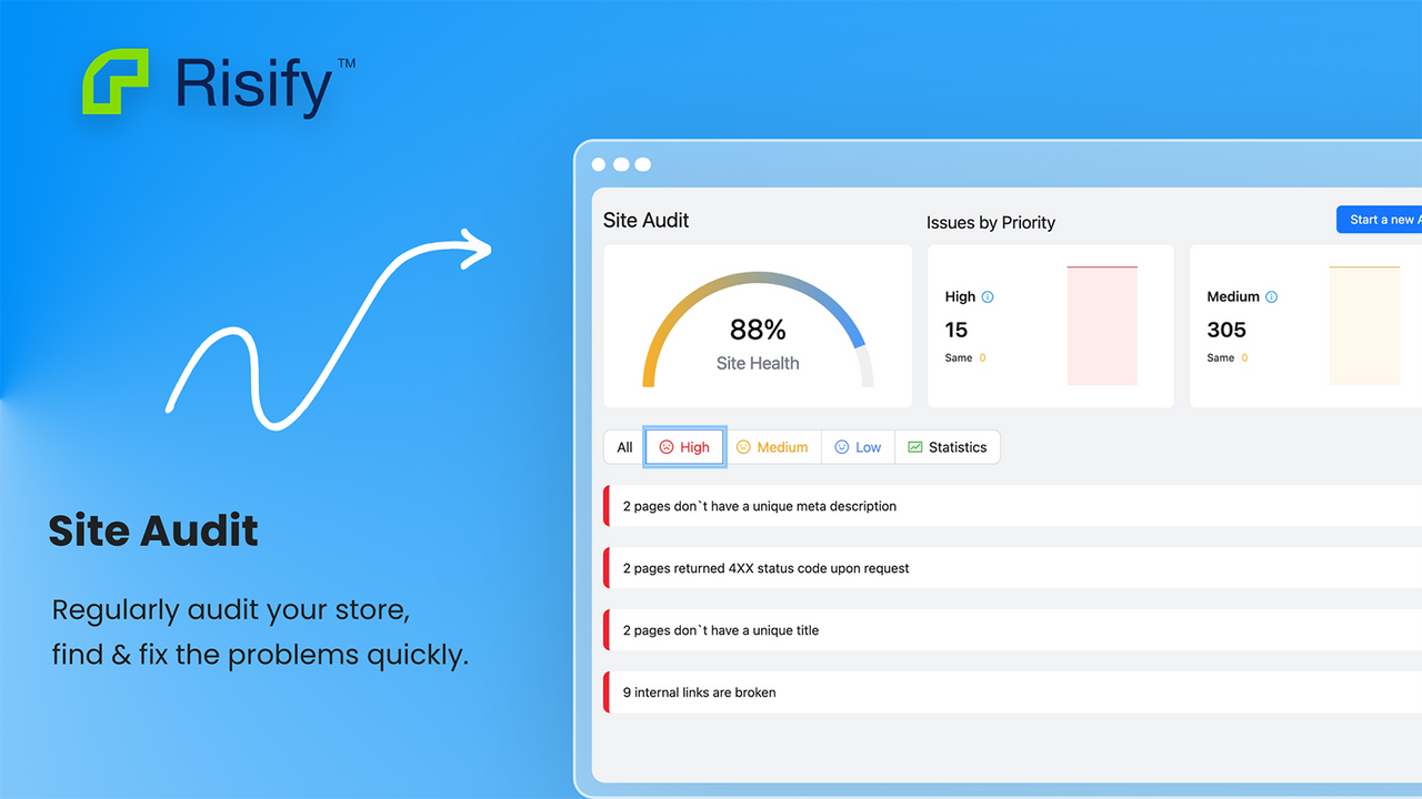 Risify Shopify SEO Audit