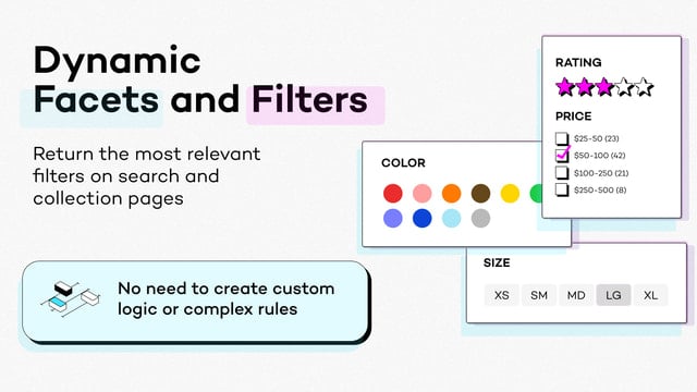 Dynamic Facets and Filters