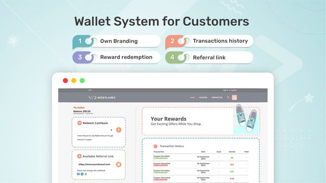 Customer Wallet System