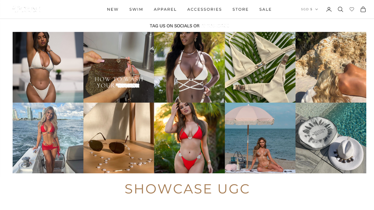 Display customer photos and videos from Instagram & UGC uploads