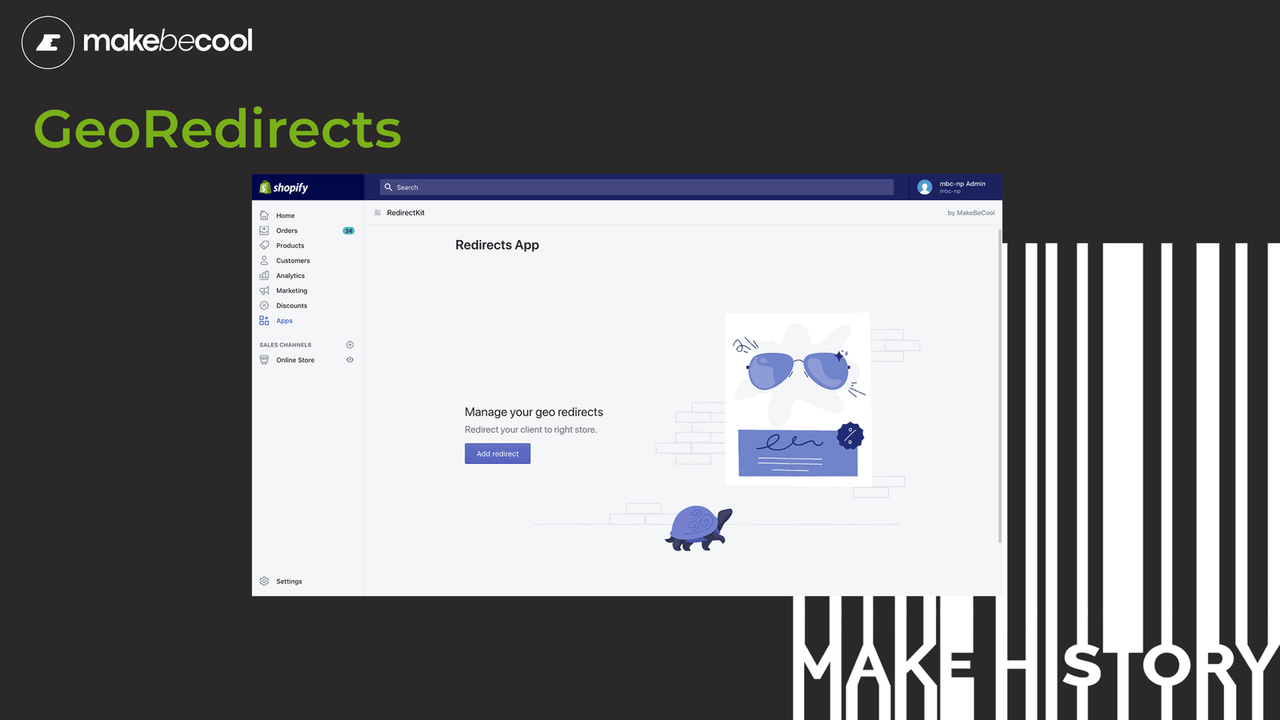 MakeBeCool Geo Redirects