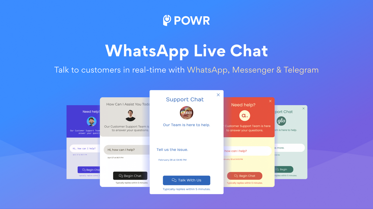 POWR Live Chat Support