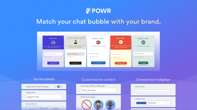 POWR WhatsApp Chat