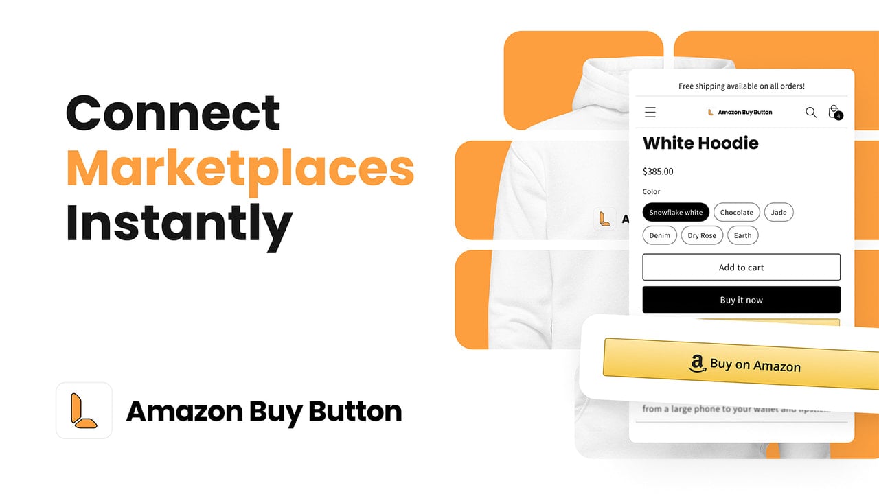 Conect Amazon marketplace with Amazon Buy Button