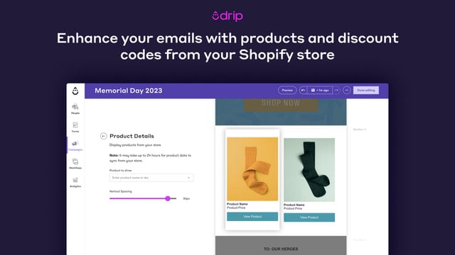 Drip: Email Marketing & Popups