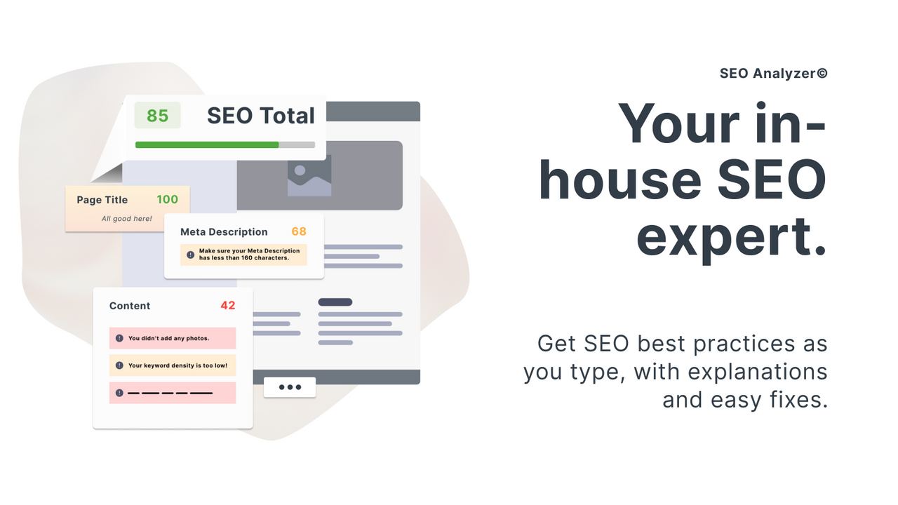SEO Analyzer and SEO Score