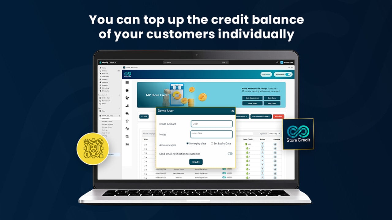 Add Credit Individually