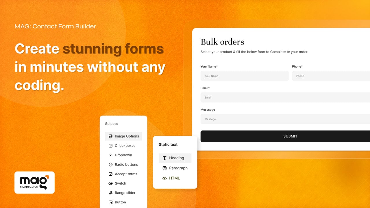 MAG: Contact Form Builder