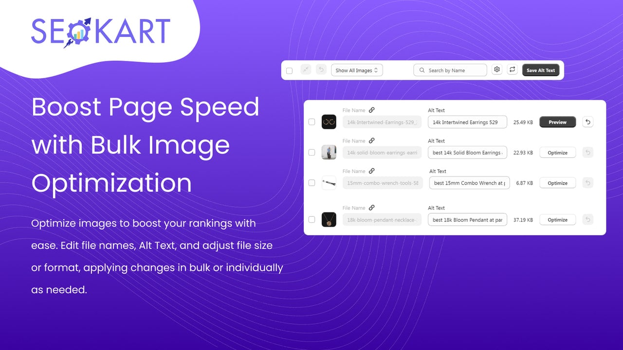 Image Optimizer - SEOKart