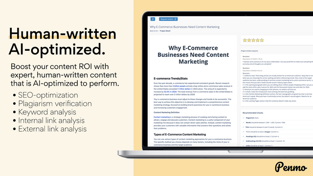 Penmo: Content Writing