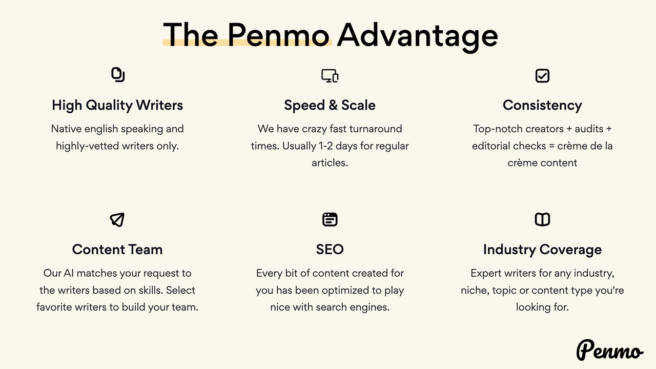 Penmo advantage