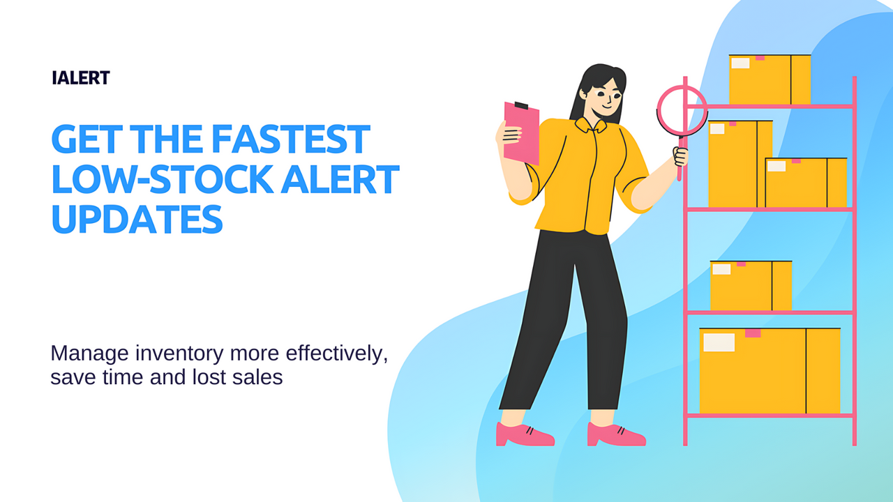 iAlert ‑ Low Stock Alert