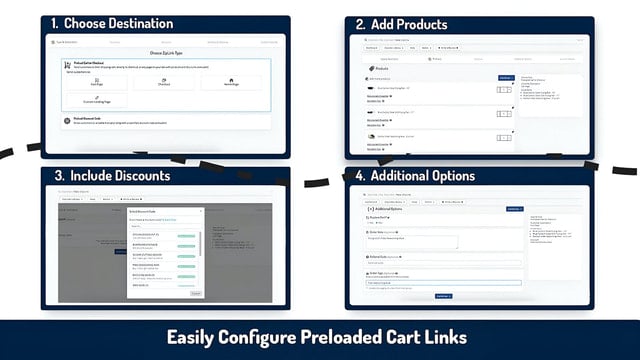 build direct to checkout and preloaded cart links with ziplinks