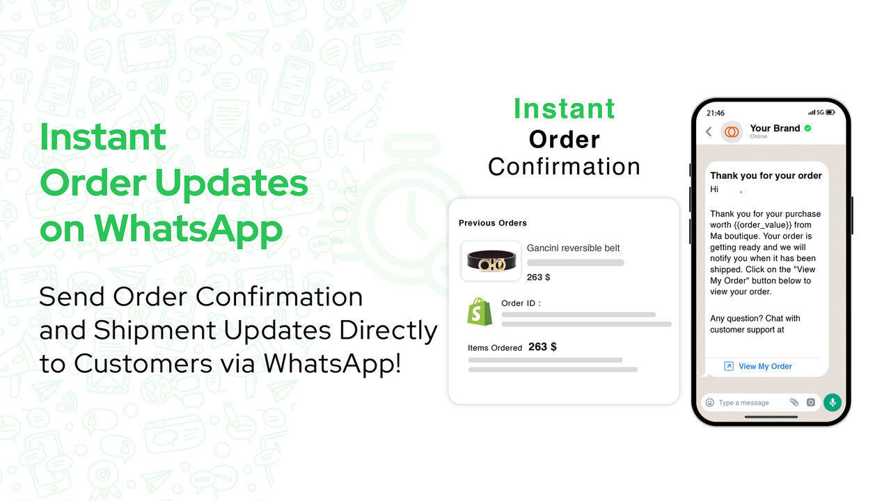 WhatsApp Chat, WhatsApp Share, WhatsApp Abandoned Cart Recovery