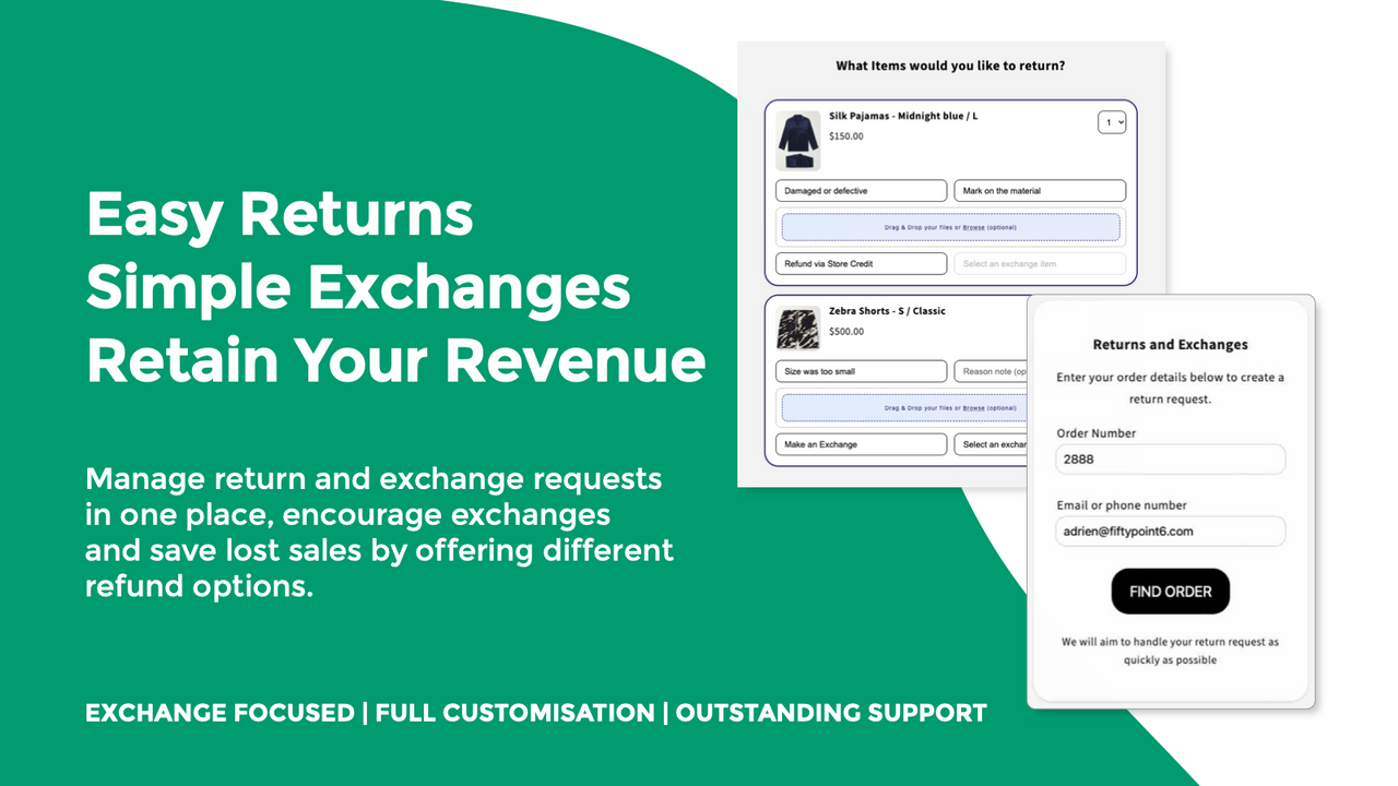 Exchange It - Manage return and exchange requests in one place