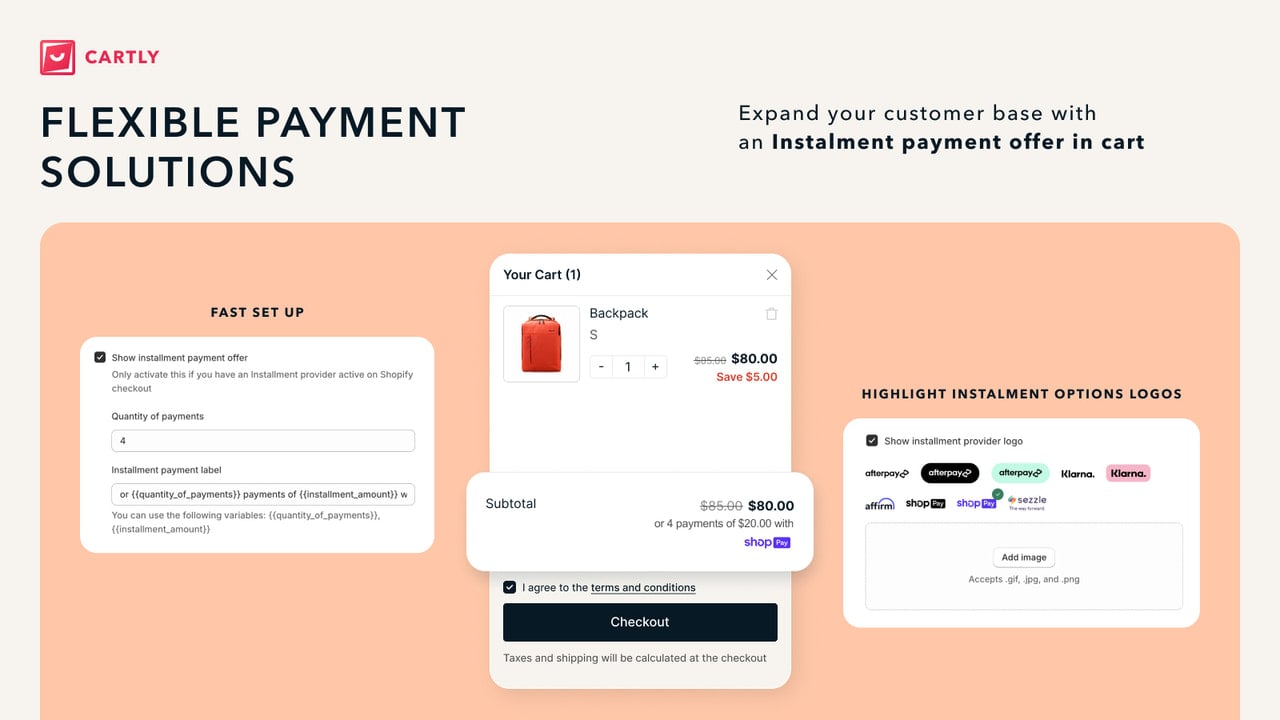 sticky checkout bar sends customers directly to checkout