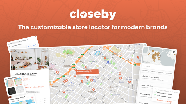 Modern Store Locator