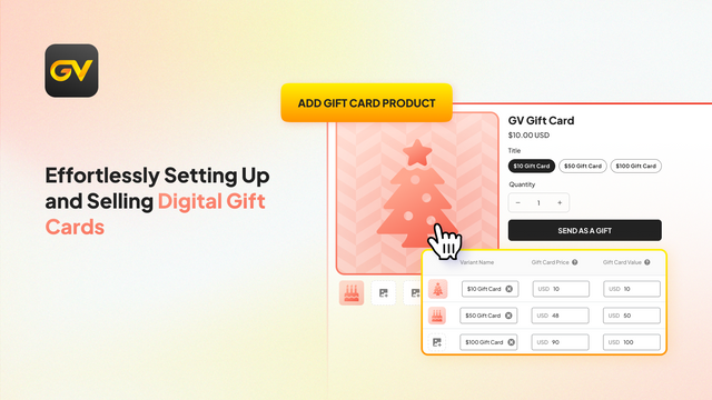 Effortlessly Setting Up and Selling Digital Gift Cards