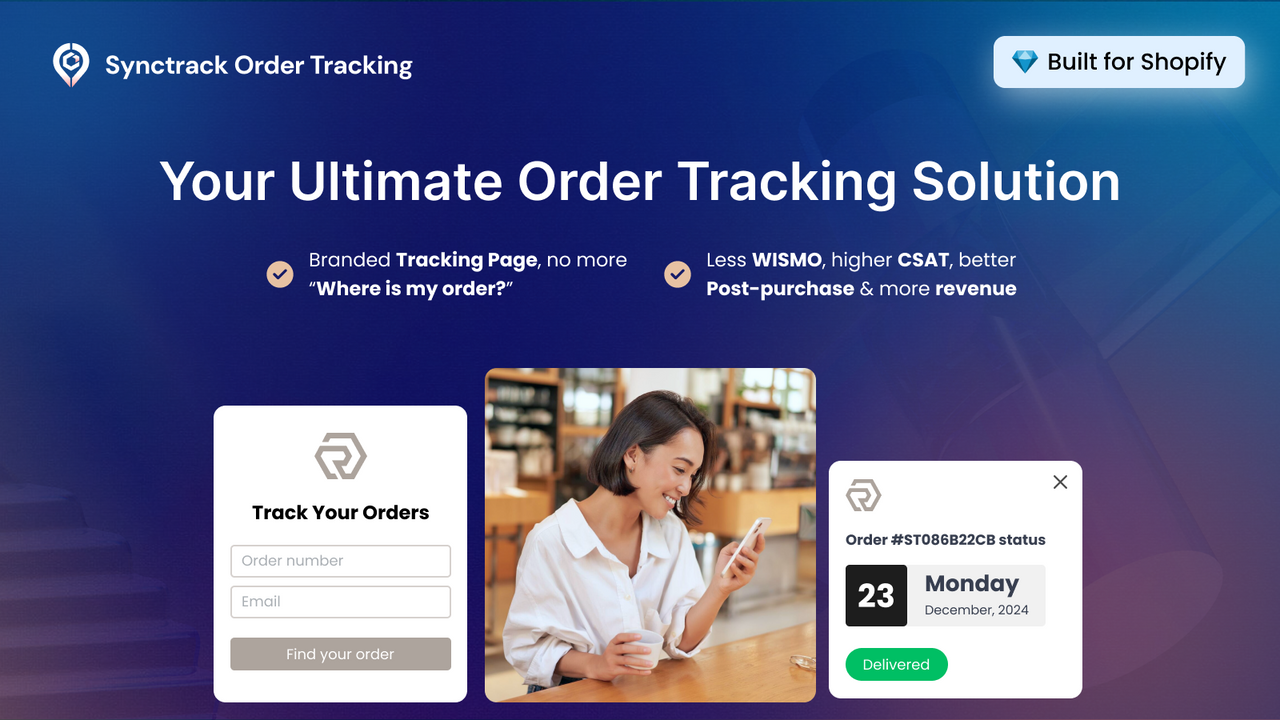 Synctrack Order Tracking