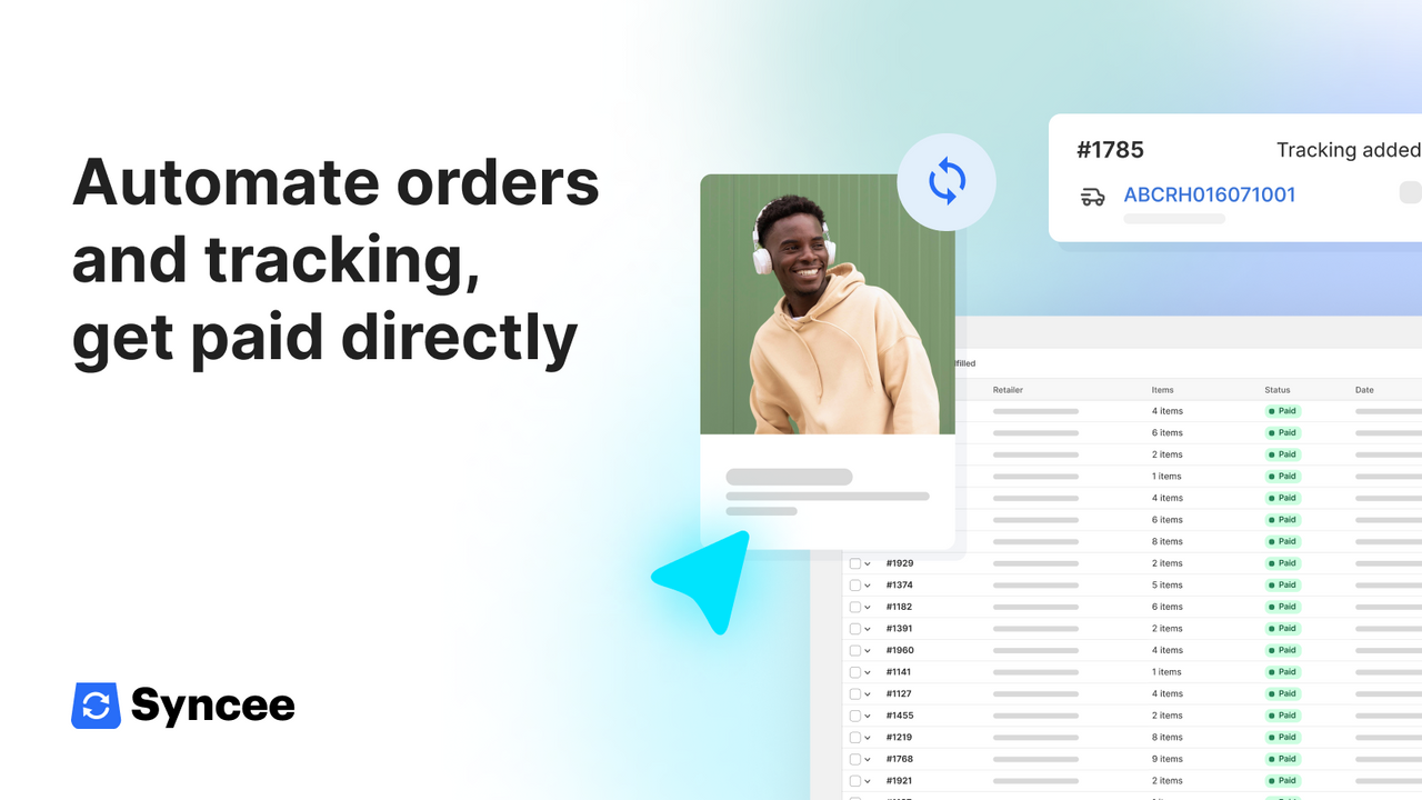 Automate orders and tracking