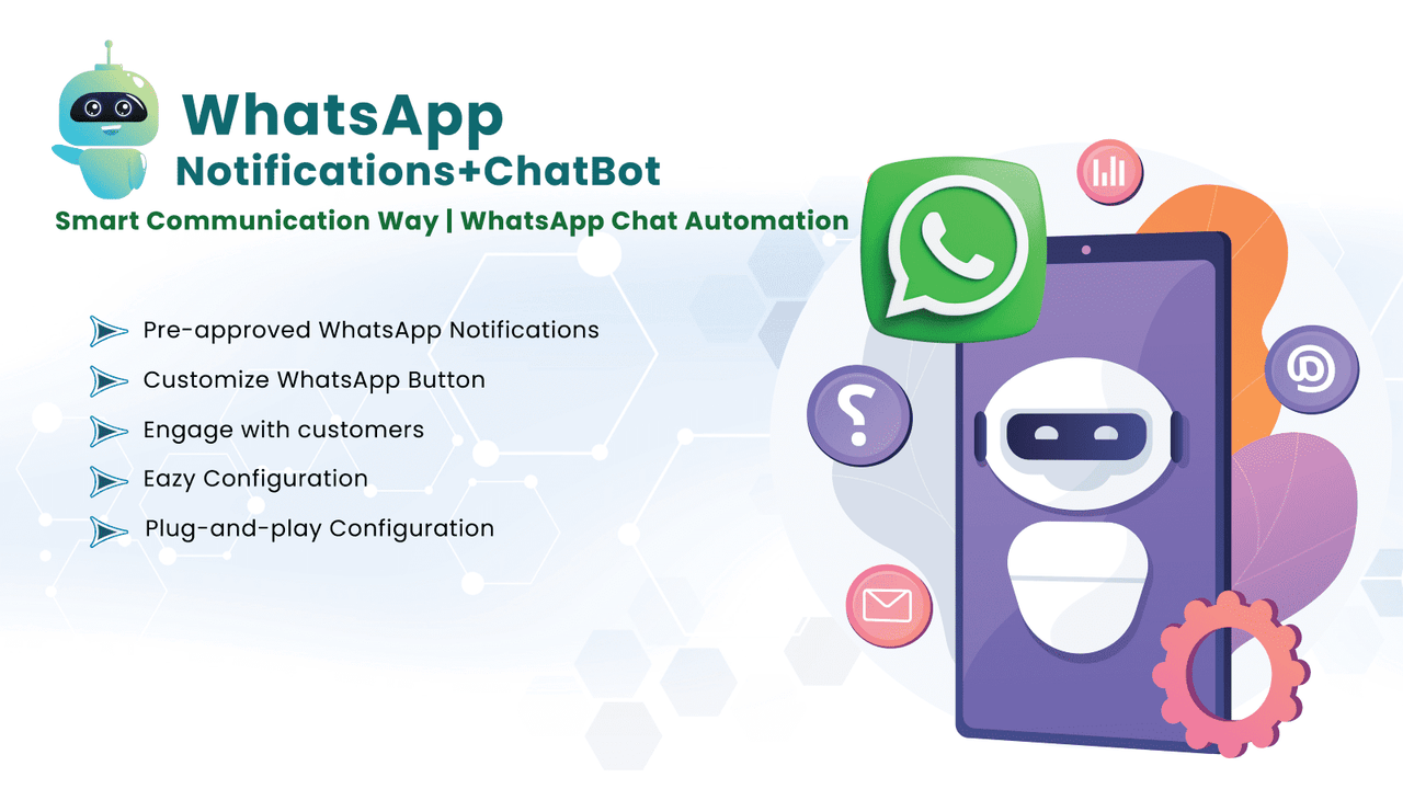 WhatsApp Notifications+ChatBot