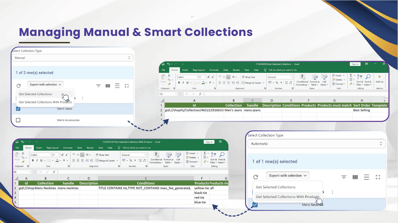 3 - Managing manual & smart collections