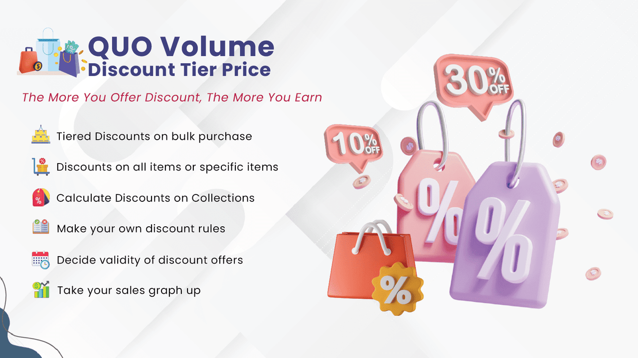 QUO Volume Discount Tier Price