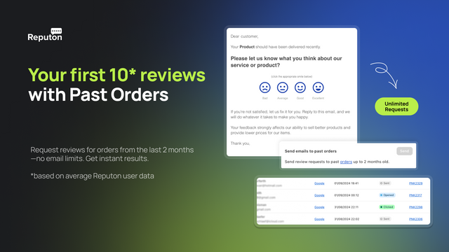 Reputon Customer Reviews App