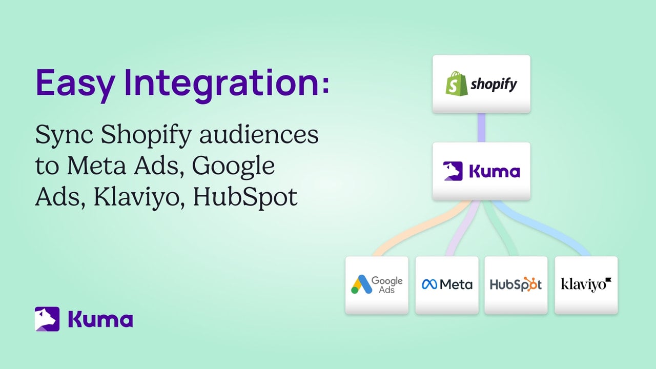 Audience Synchronization With Klaviyo, HubSpot, Google & Meta