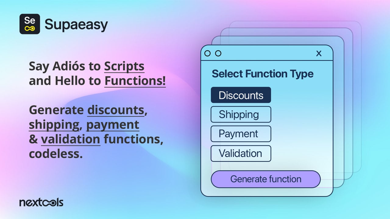 SupaEasy: Functions Generator