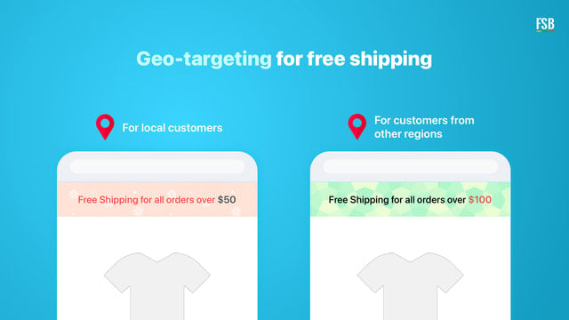 Shopify App, Free Shipping Bar by Hextom, free shipping offer