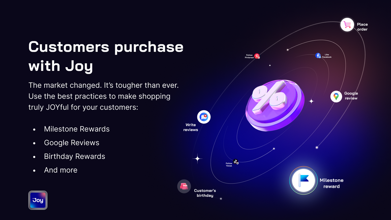 Joy: Loyalty Program & Rewards