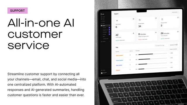 All-in-one AI customer service