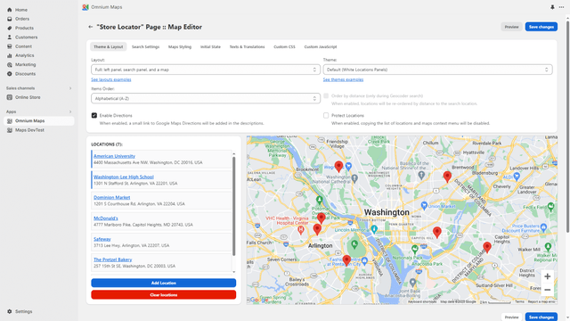 Omnium Maps, map editor