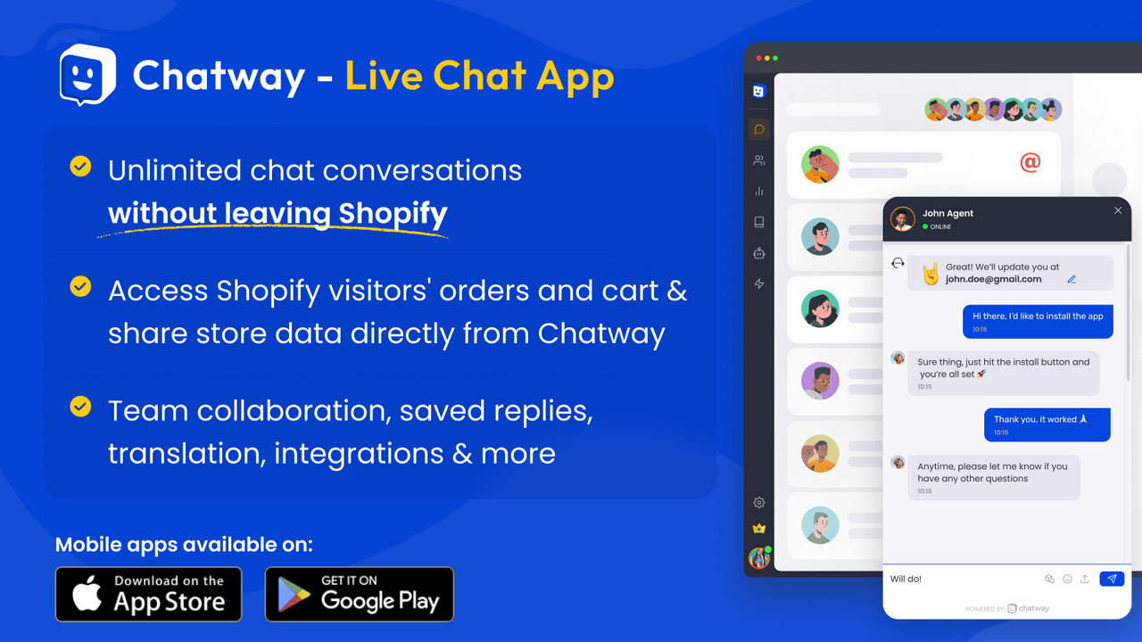 Chatway Live Chat Support, FAQ