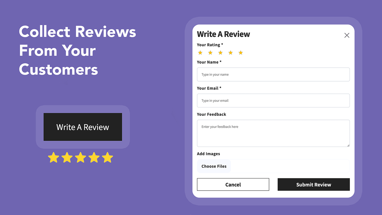 Collect Reviews From Your Customers