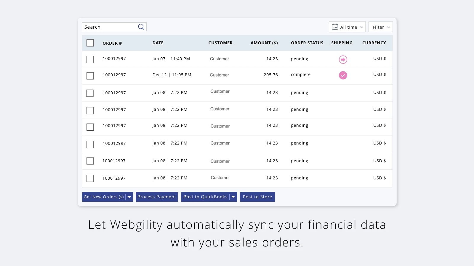 QuickBooks Desktop Sync