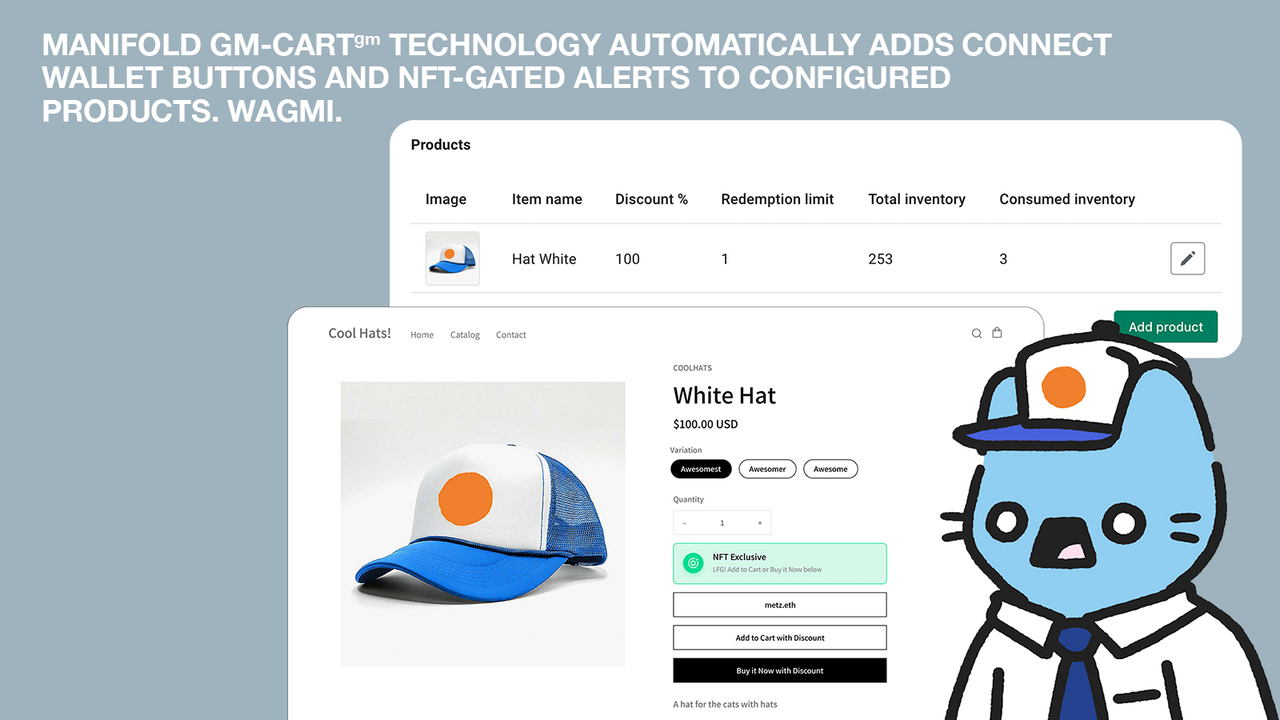 GM-CART Technology automatically adds connect buttons and flows