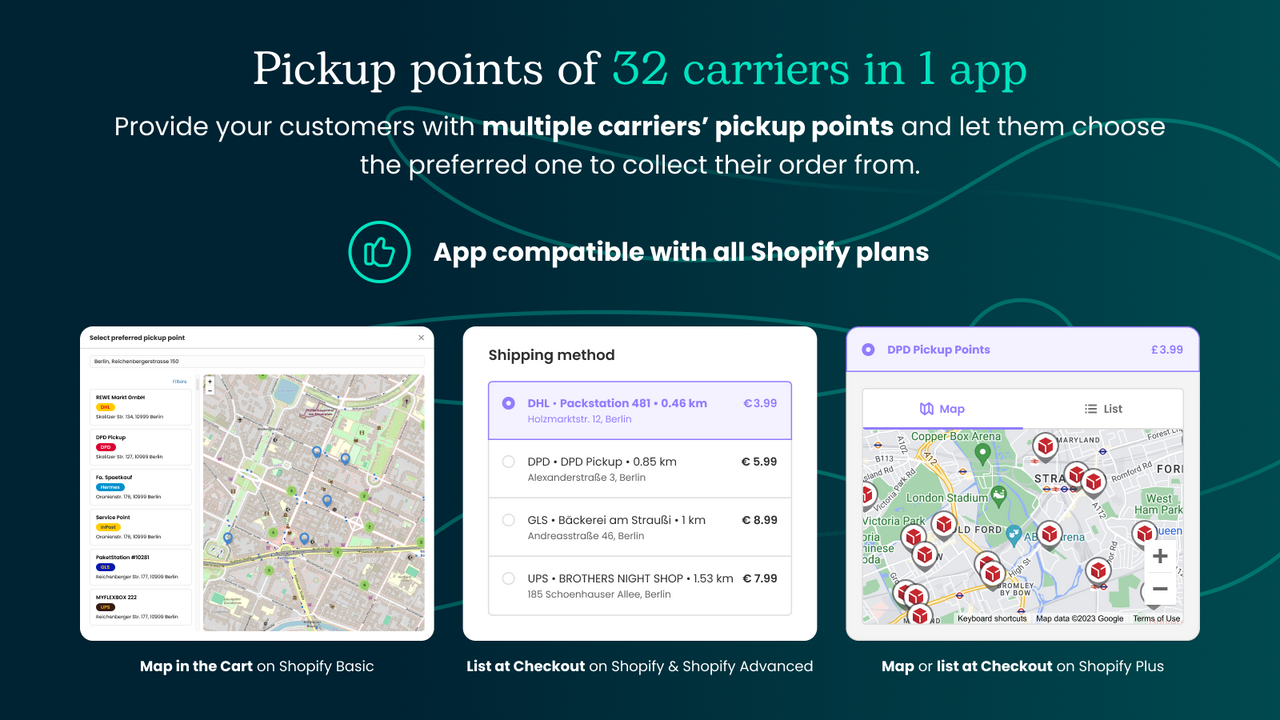 Octolize Pickup Points PRO