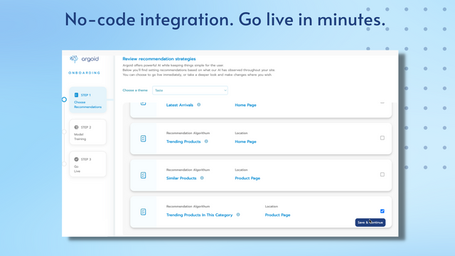 No-code integration