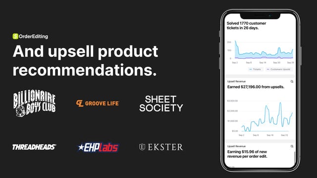 Upsell product recommendations to generate sales