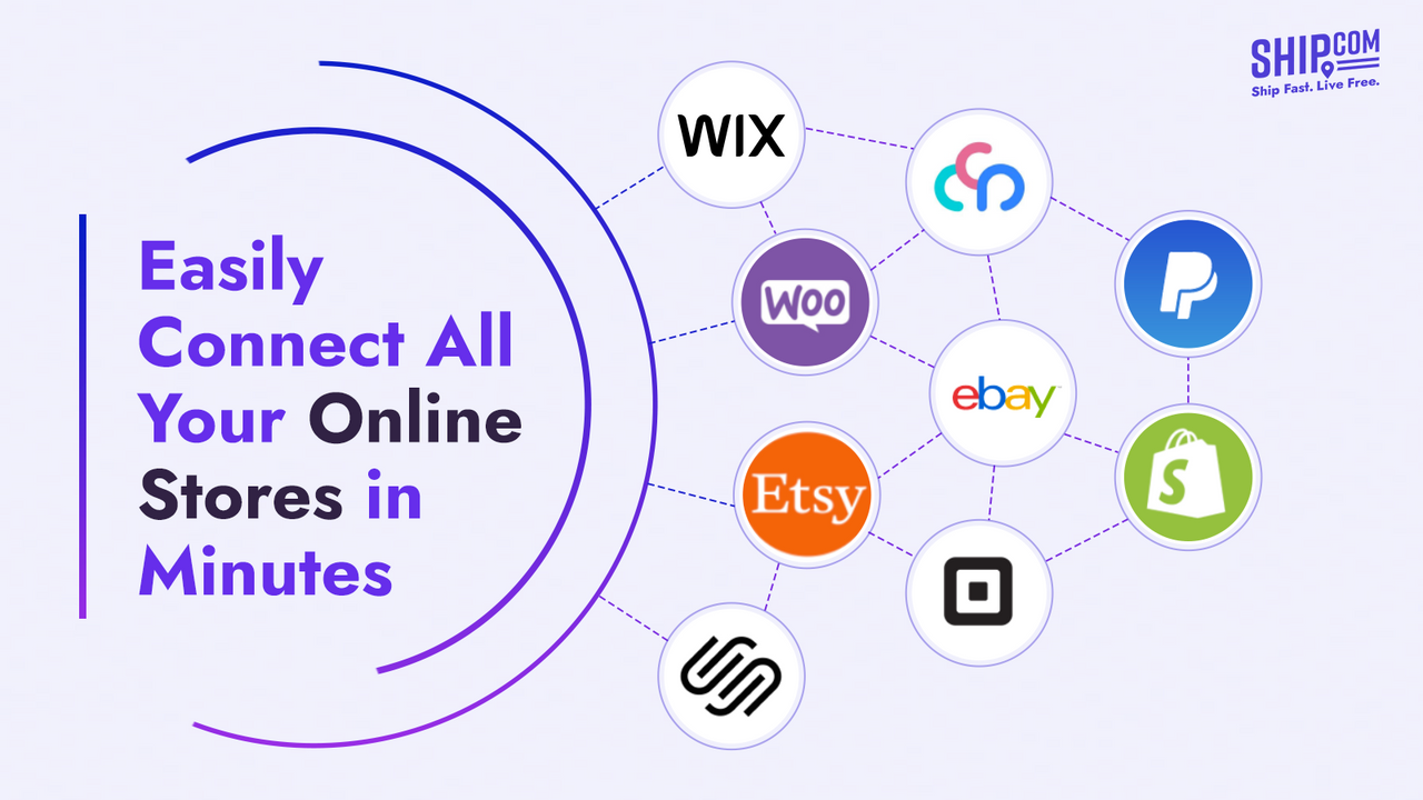 Easily connect all your online stores in minutes