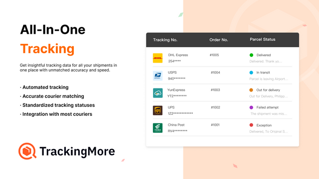 TrackingMore Order Tracking