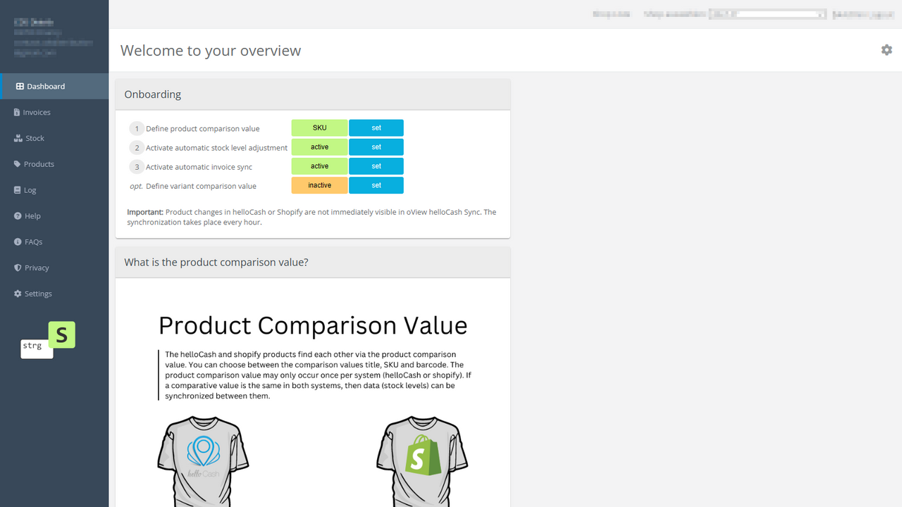 oView - Dashboard