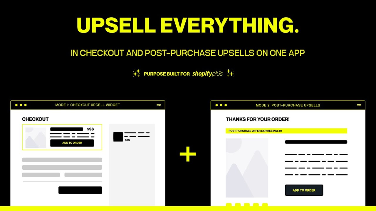 Increase revenue effortlessly with customizable upsells and cross-sells during checkout and post-purchase!