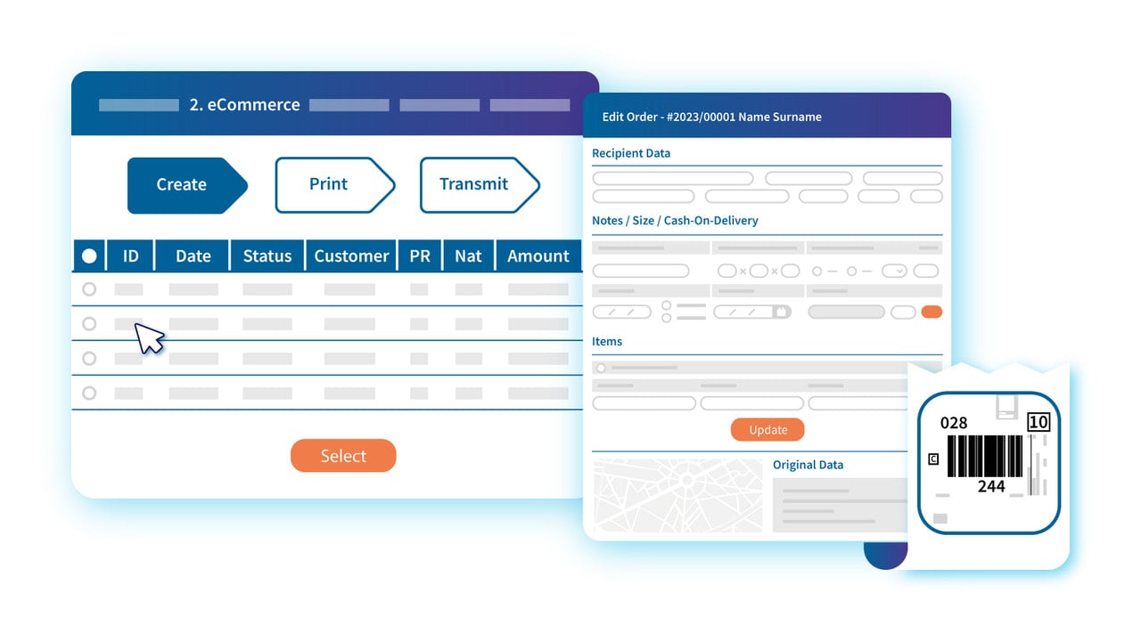 Couriers' Labels Printing | Qapla' Labels & Tracking