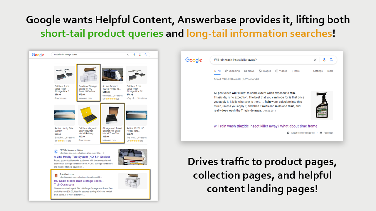 Product Page SEO ‑ Answerbase